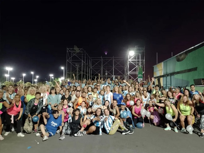 Cierre Mundial Zumba Nigth