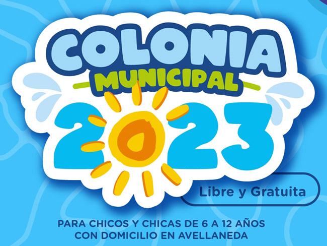 Comienza la inscripción para la Colonia Municipal 2023