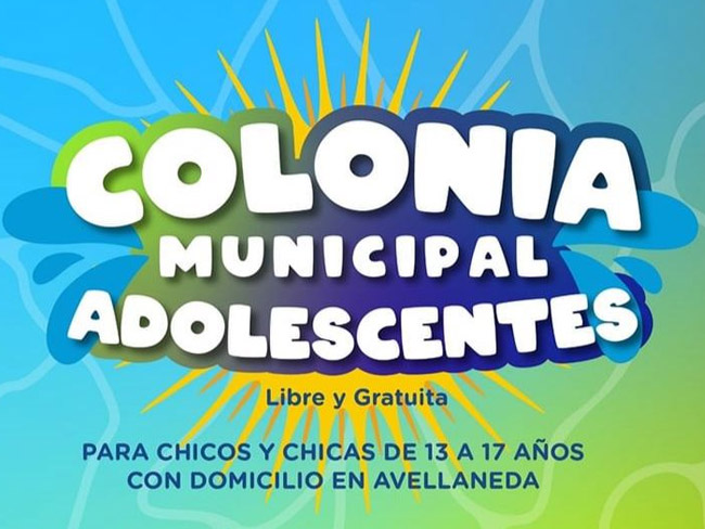 COLONIA MUNICIPAL ADOLESCENTES