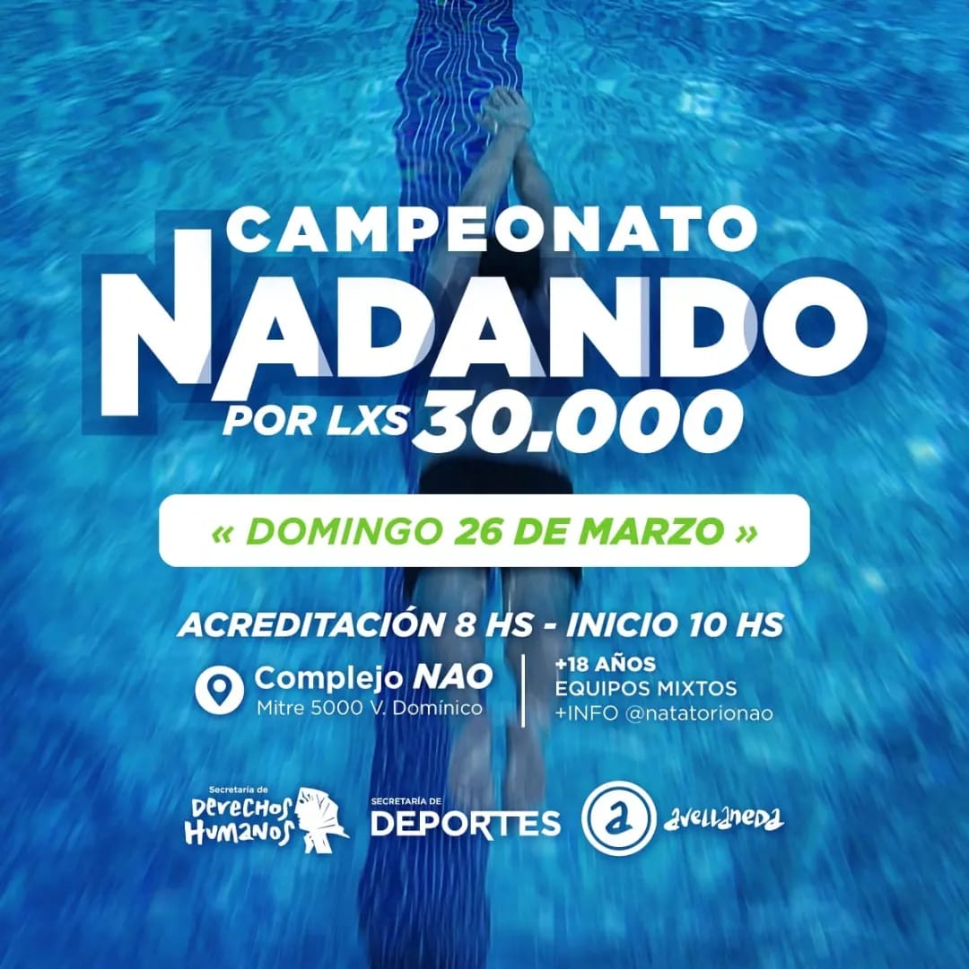 CAMPEONATO NADANDO POR LXS 30.000