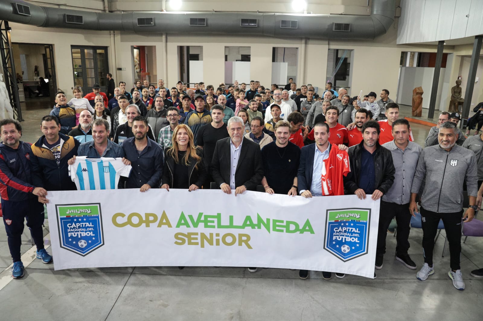 Se presentó la «Copa Avellaneda Senior de Fútbol 11»